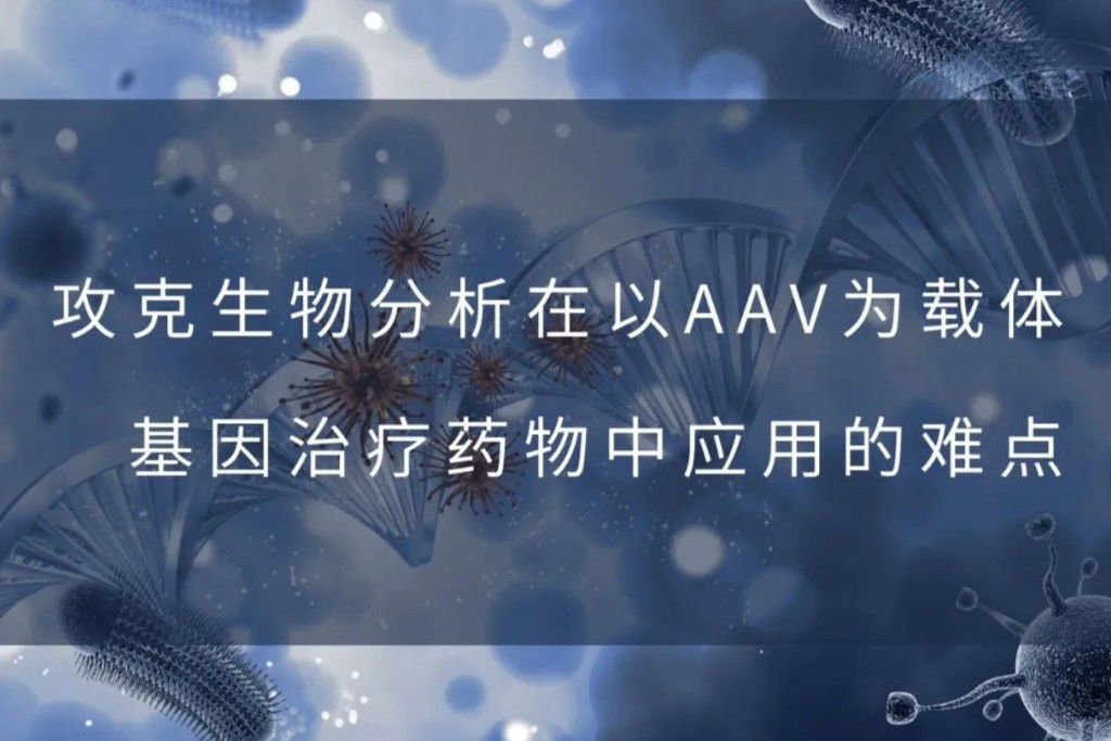 攻克生物分析在以AAV为载体基因治疗药物中应用的难点