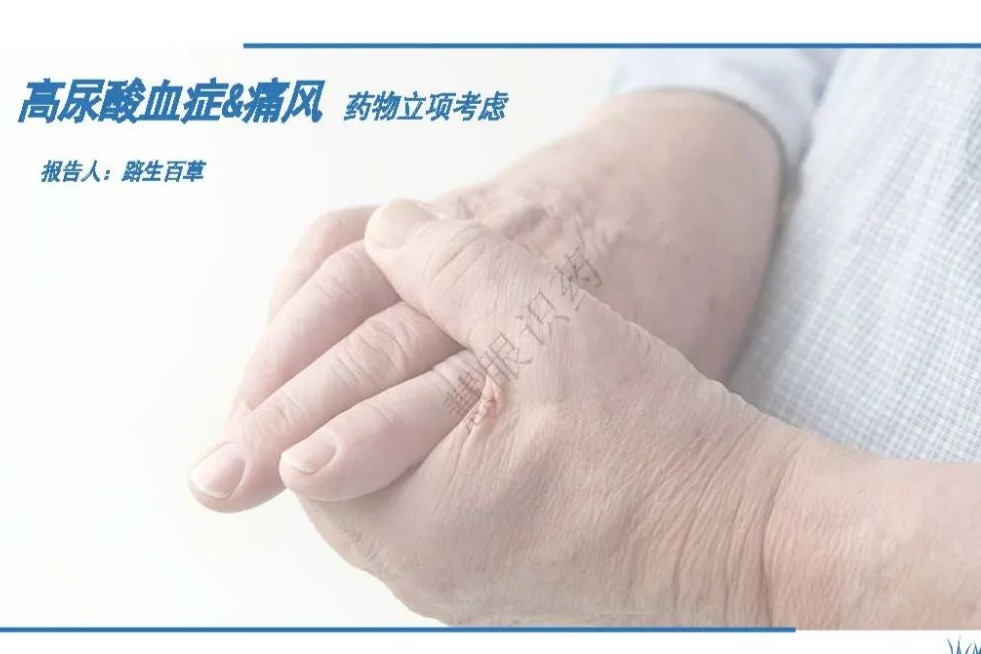 高尿酸血症与痛风治疗用药梳理及其选项建议报告