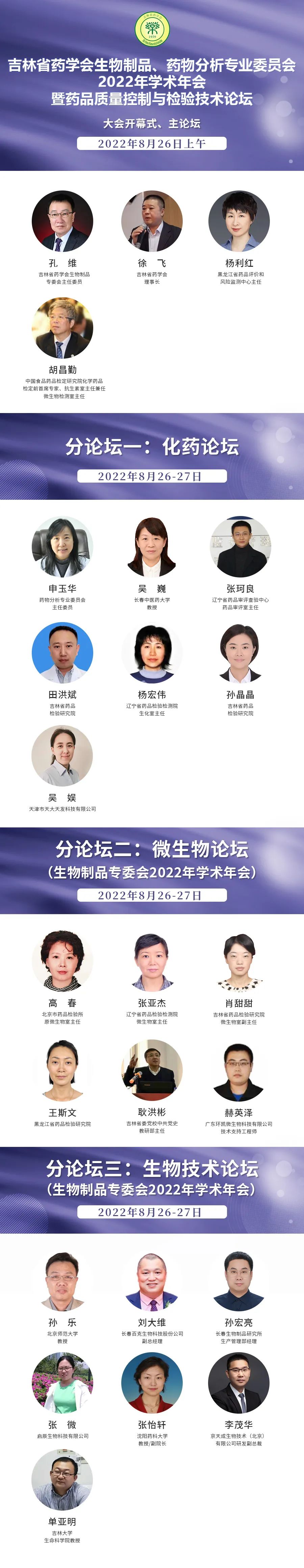 2022药品质量控制与检验技术论坛