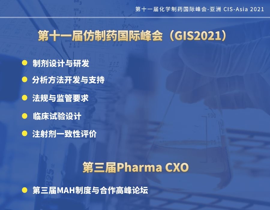 第十一届仿制药国际峰会（GIS2021）